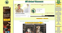 Desktop Screenshot of animalrescuers.co.uk